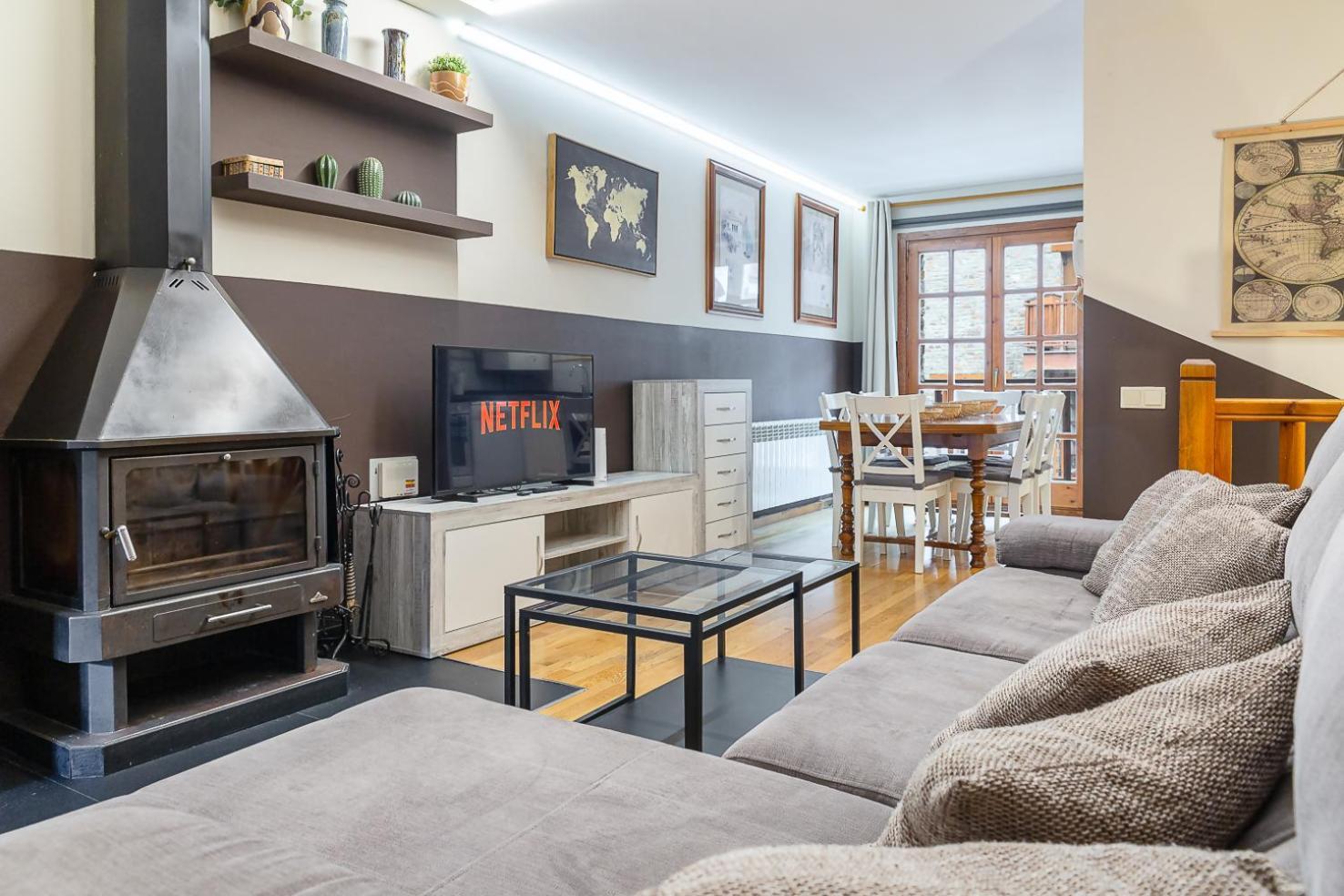 Apartamento Cerca Del Puente Tibetano I Triplex Con Vistas Canillo Exterior foto