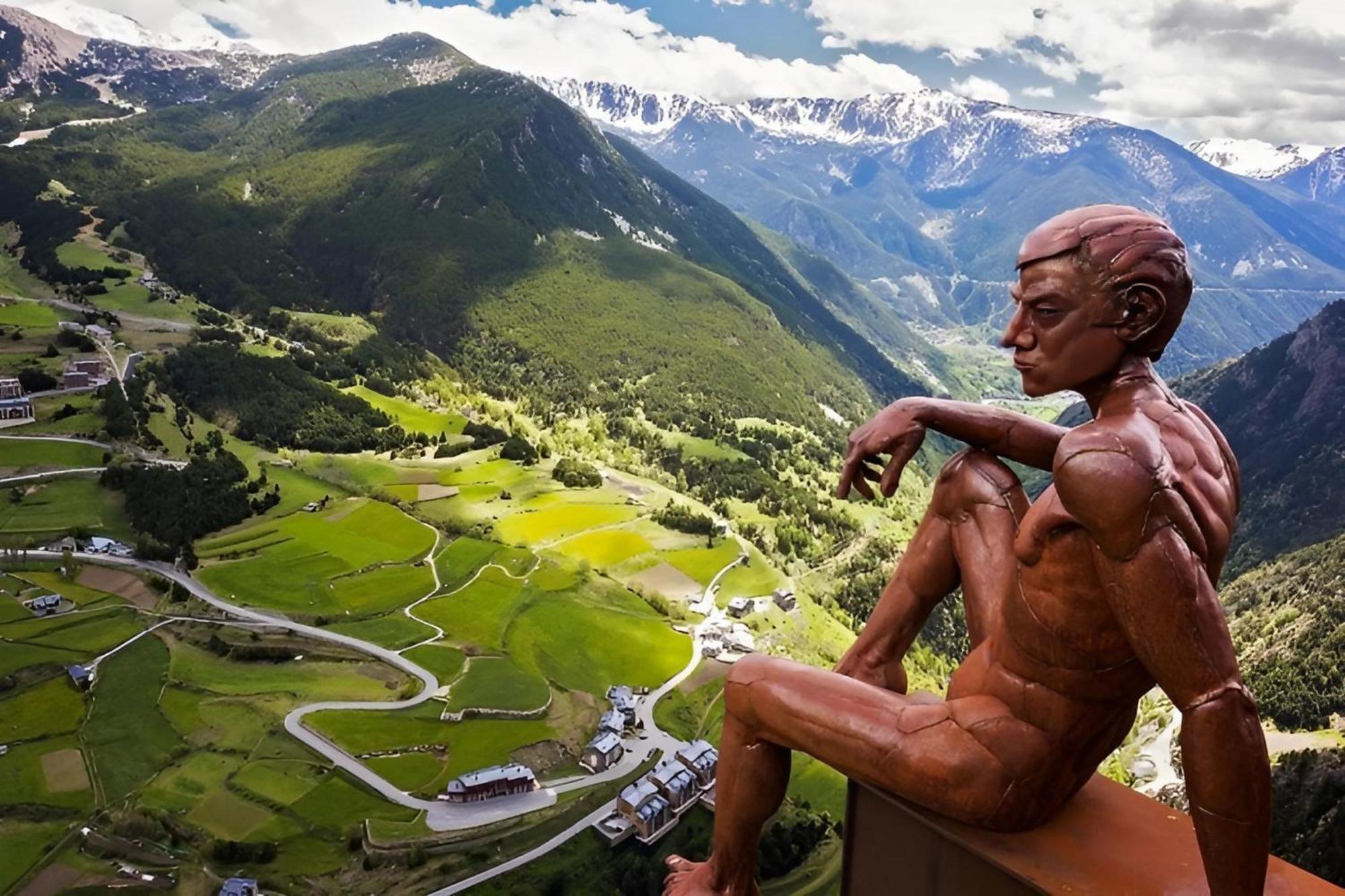 Apartamento Cerca Del Puente Tibetano I Triplex Con Vistas Canillo Exterior foto